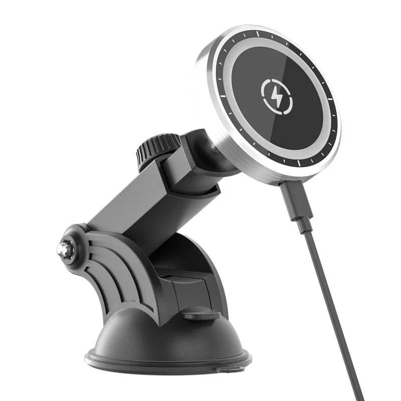 Magnetic Wireless Car Charger & Fast Mount for iPhone