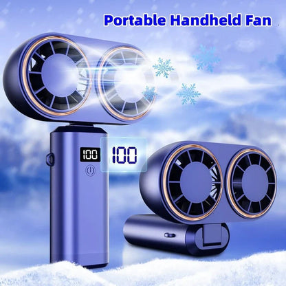 Mini Fan Foldable Portable Neck Hanging Fans