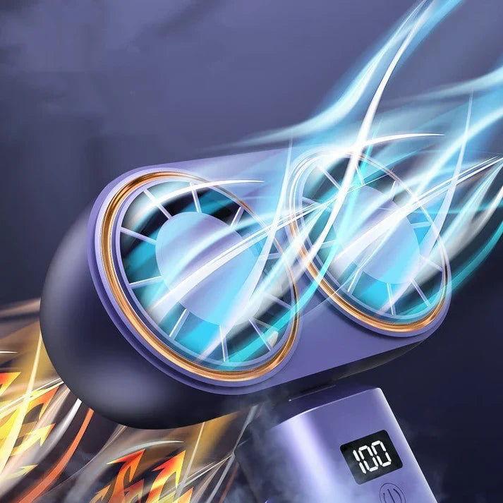 Mini Fan Foldable Portable Neck Hanging Fans